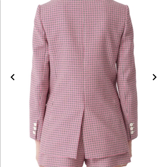 maje vic houndstooth blazer